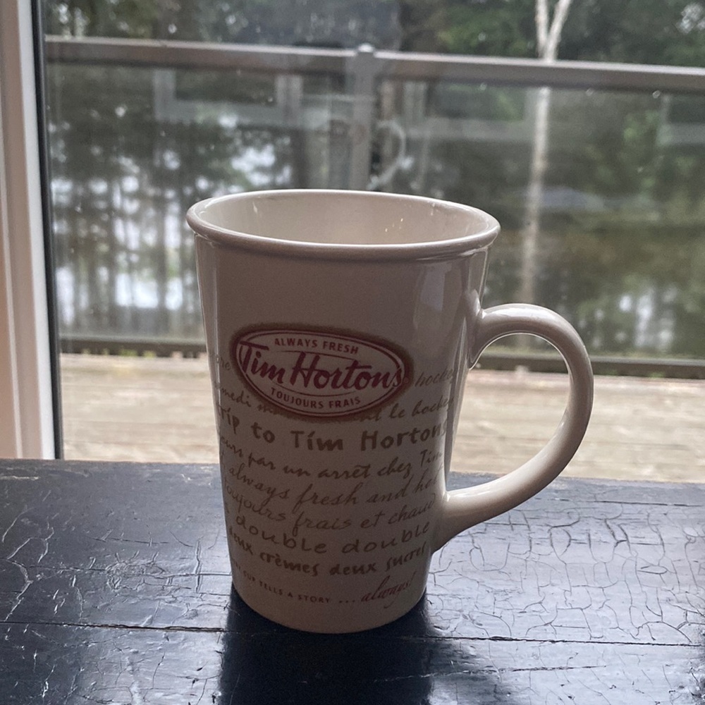 Tim Horton’s mug  2009 Limited Edition Coffee Tea Collectible Gift Stocking sty